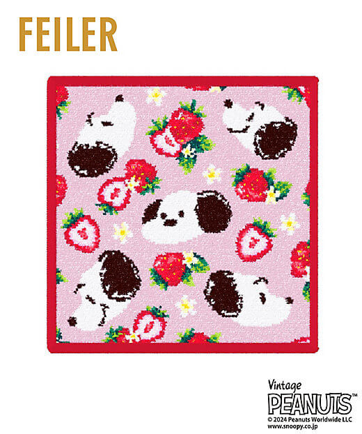 2024年夏/コラボ】フェイラー×「スヌーピー in 銀座 2024」コラボ