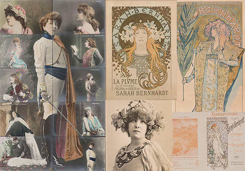 サラ・ベルナールの世界展 貸出作品編 - 19世紀末のアンティーク版画