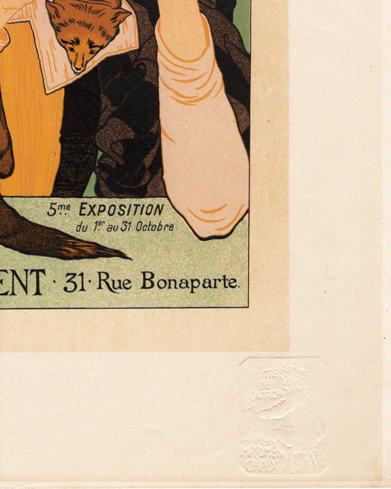 ジョルジュ・ド・フール ≪サロン・デ・サン 第5回目の展覧会≫ 1896年