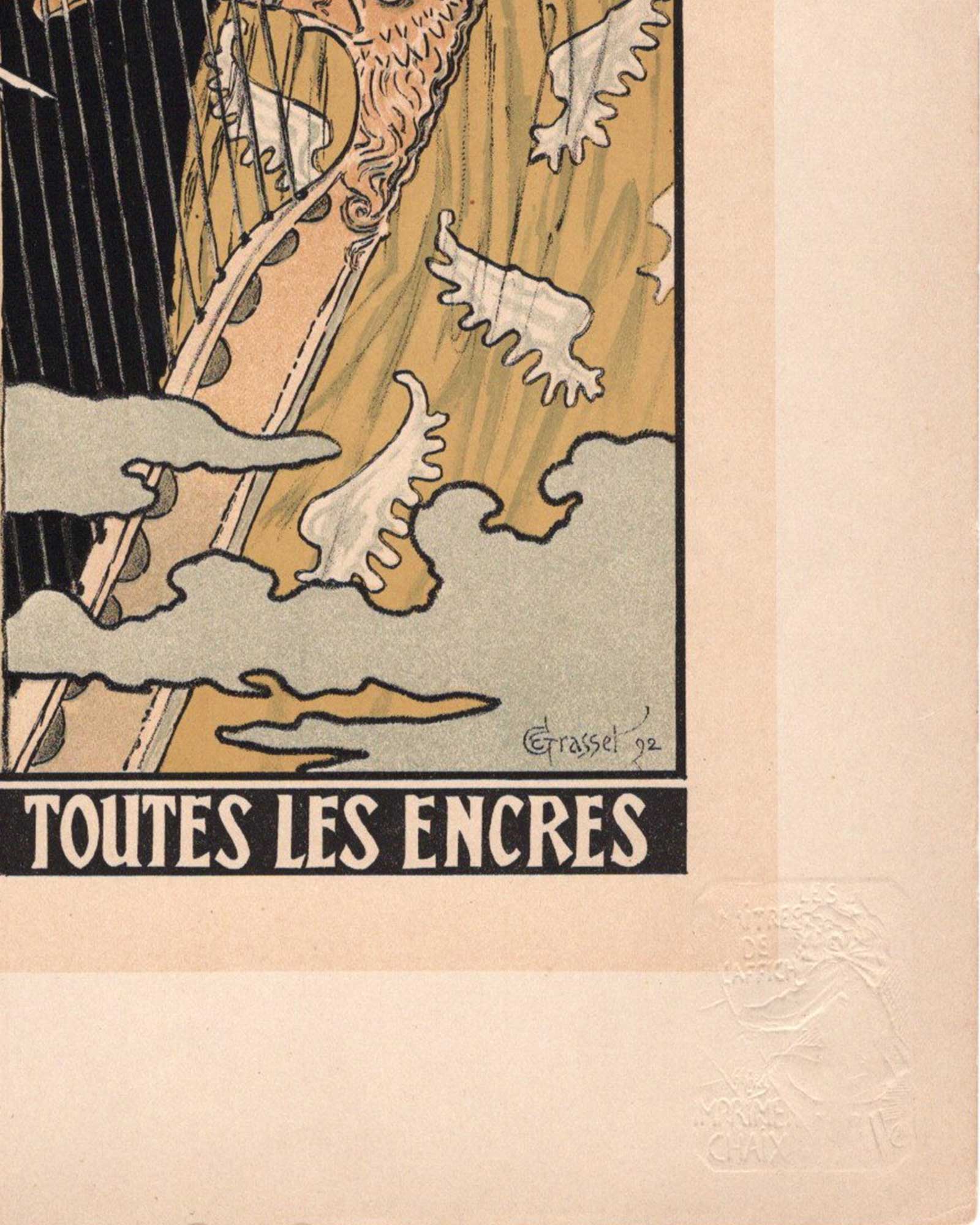 ウジェーヌ・グラッセ ≪マルケのインク≫ 1899年 ｜絵画・リトグラフ版画