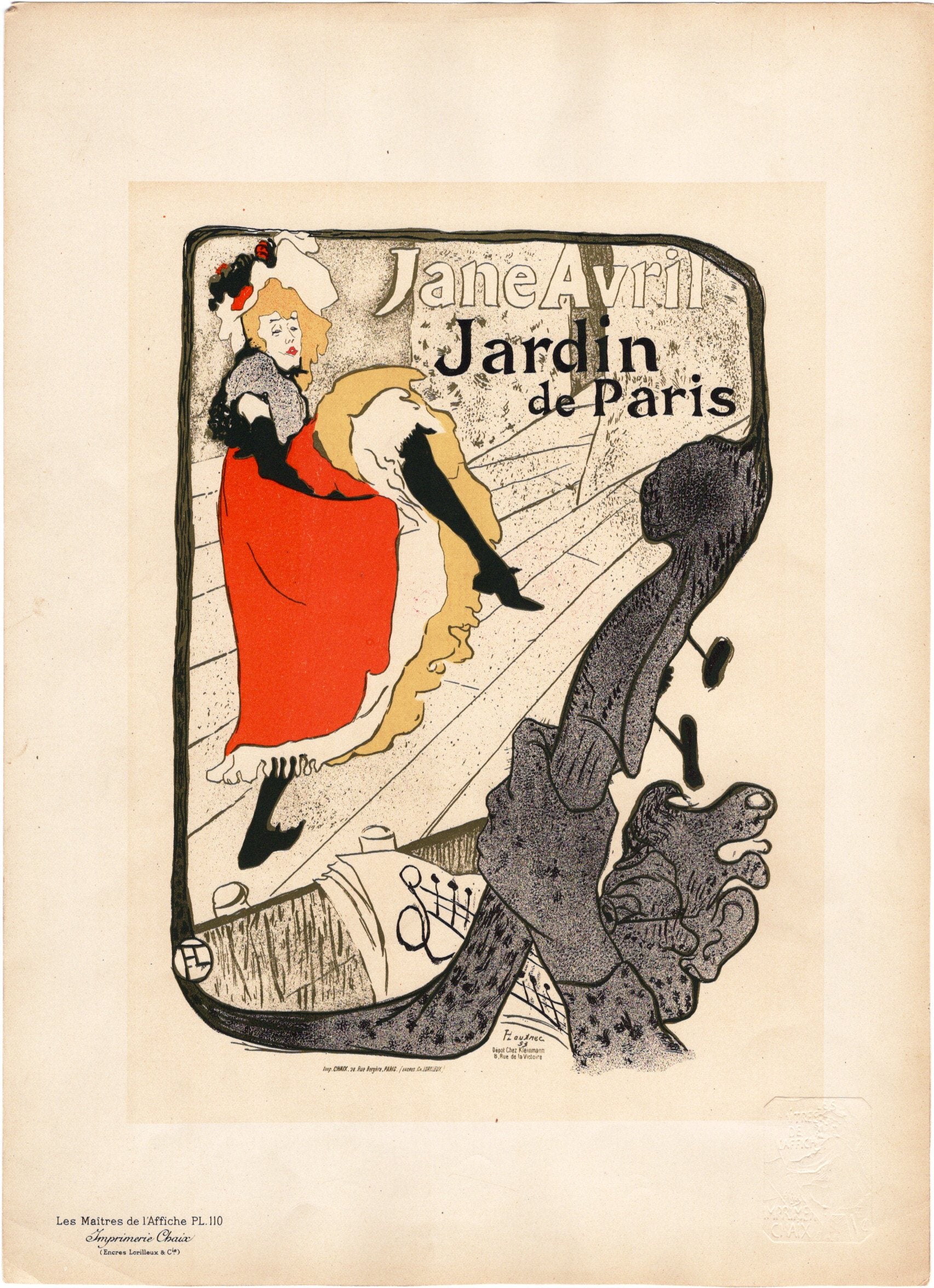 アンリ・ド・トゥールーズ＝ロートレック｜19世紀末ベル・エポックの