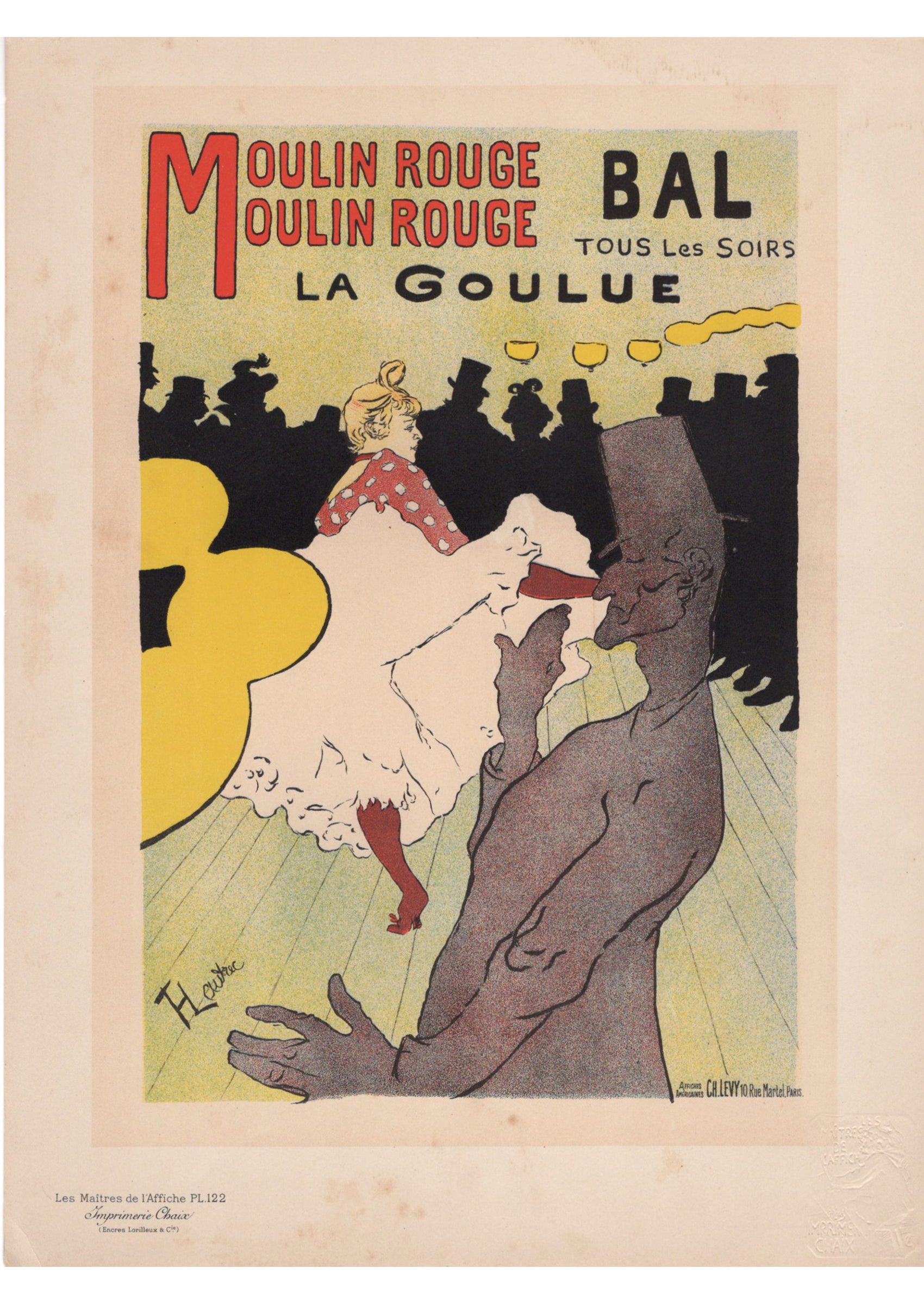 アンリ・ド・トゥールーズ＝ロートレック｜19世紀末ベル・エポックの