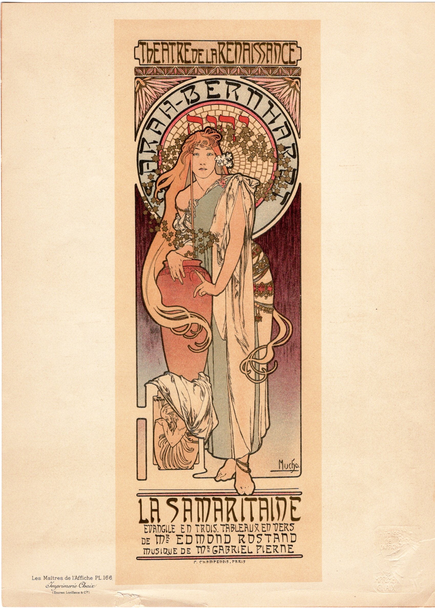 アルフォンス・ミュシャ ≪サマリアの女≫ （Les Maîtres de l'Affiche