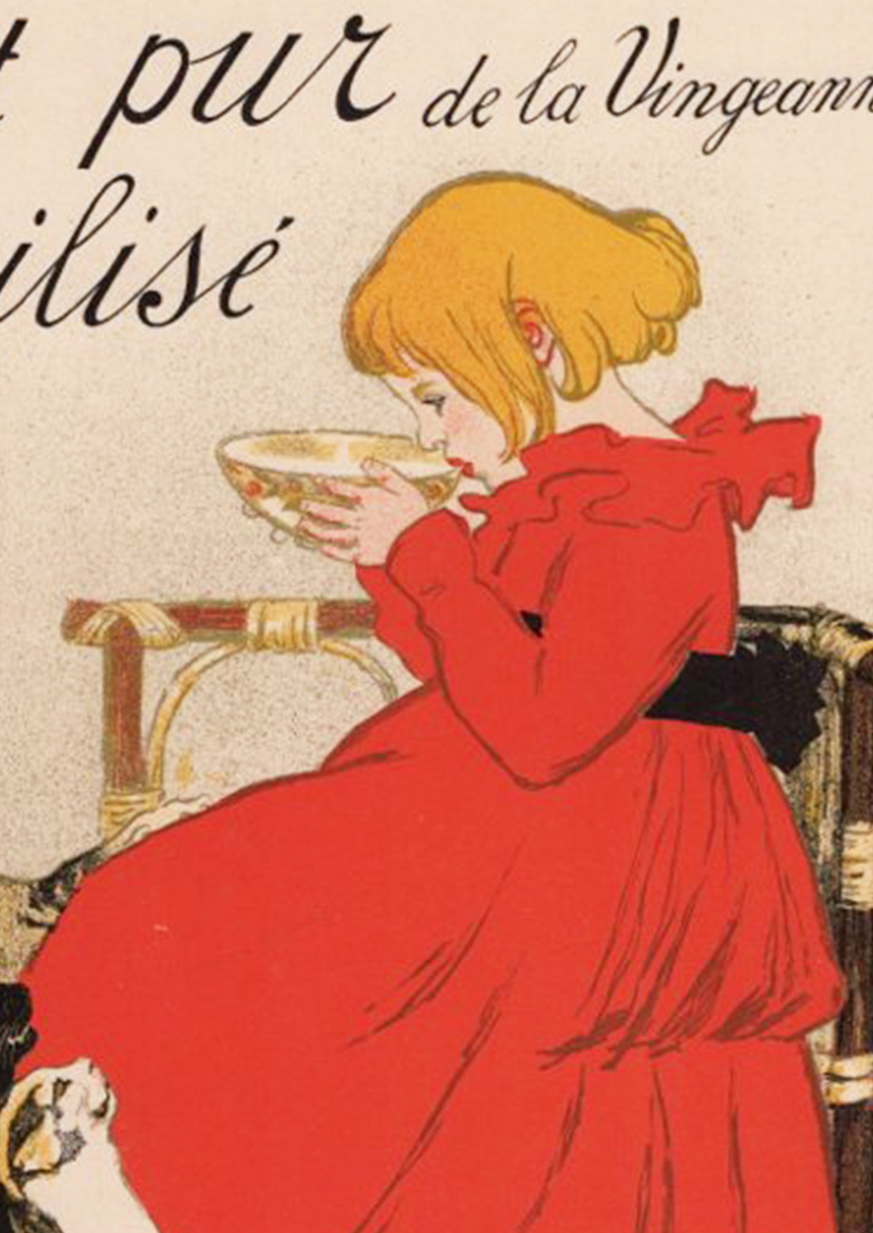 テオフィル・スタンラン ≪ヴァンジャンヌの減菌牛乳≫ 1897年（Les