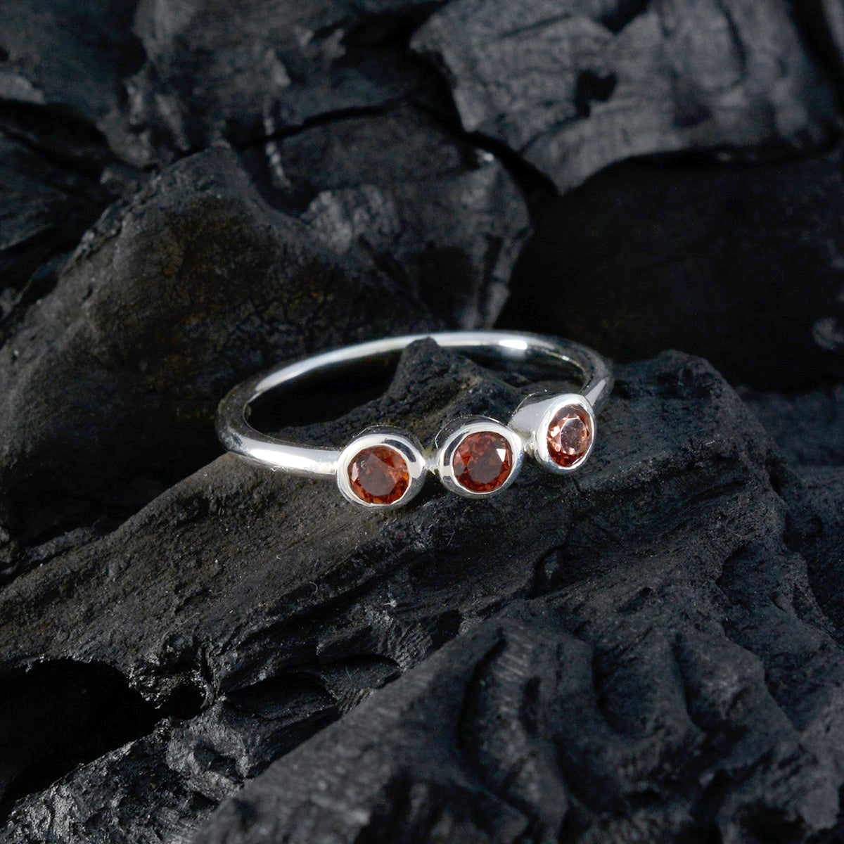 ガーネットトリロジー トルコ産 92.5% シルバー レッドジェムストーン
