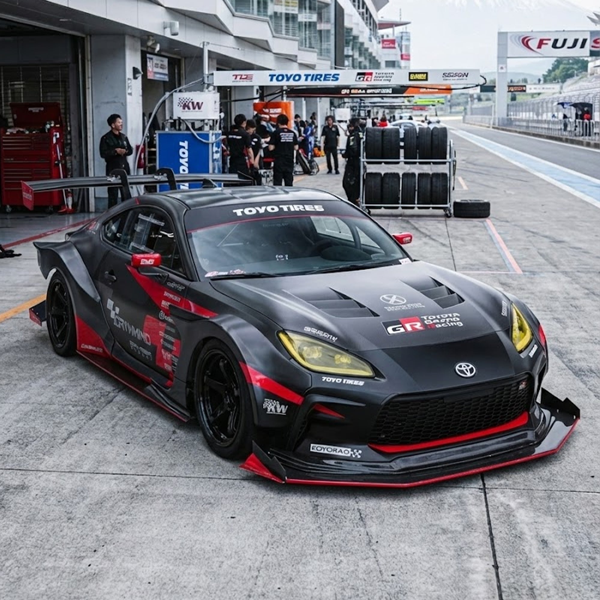 SAYBER DESIGN SUPER GT GR86 WIDEBODY KIT：ワイドボディキット – RK