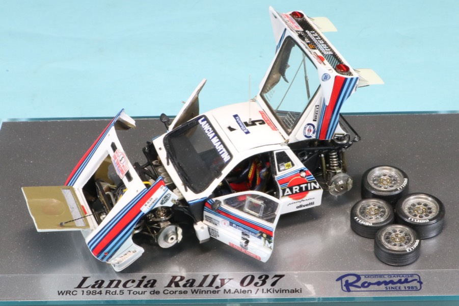 受注製作見本] ロムファクトリー 1/43 ランチア ラリー 037 WRC 1984