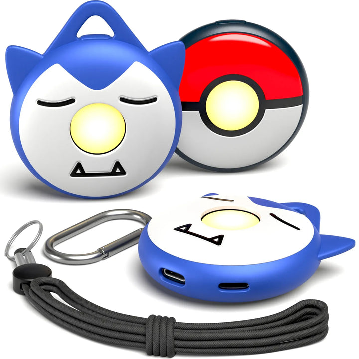 Silicone Case for Pokemon GO Plus (2023) - 3 in 1 Protective Cover