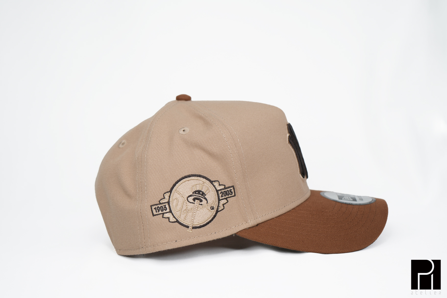 ≪NEW ERA≫ 9FORTY A-Frame Iced Latte ニューヨーク・ヤンキース