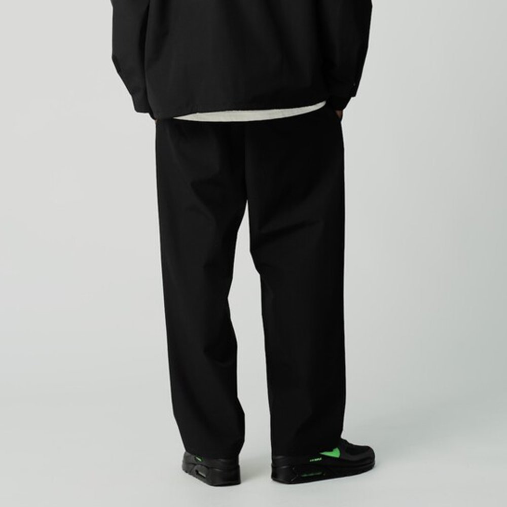 【未使用／2024✨️】RonHerman ブラック ワイドパンツ ハイウエスト Re:EDIT（リエディ） パンツ 「2024 SUMMER COLLECTION」「森カンナ