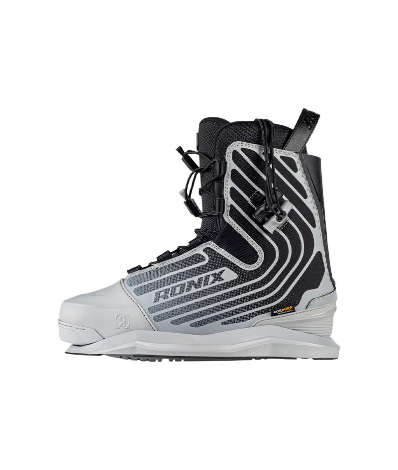 Ronix ONE Silver Reflective Intuition+ Wakeboard Boots | High