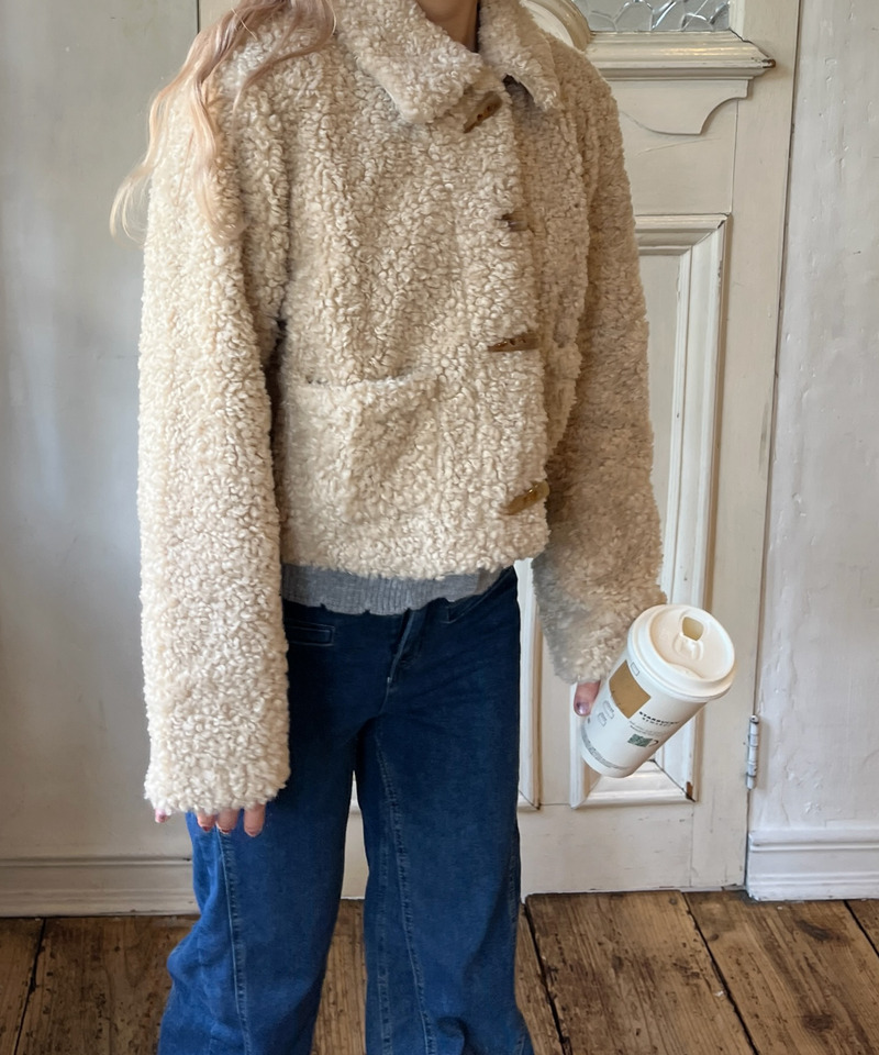 プードルダッフルコート｜MORE self LOVE モアセルフラブ 商品詳細