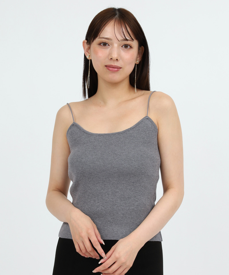 ウォッシャブルニットキャミソール｜ROYAL PARTY ロイヤルパーティー