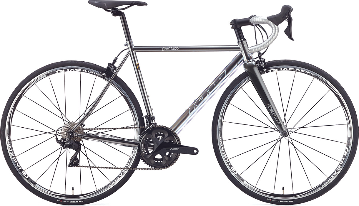 2022]KHS CLUB2100。TANGE PRESTAGE JAPANを使ったクロモリフレーム