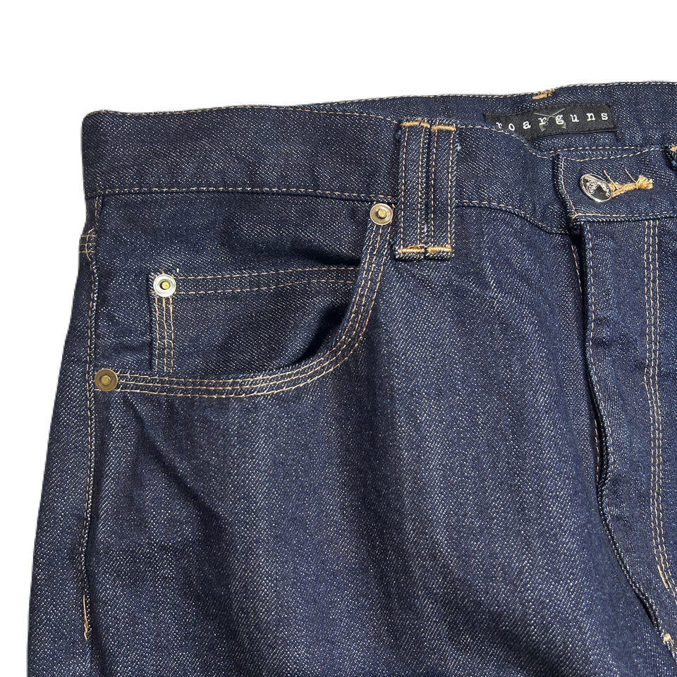 ONE WASH SELVEDGE DENIM PANTS / INDIGO – roarguns ONLINE STORE