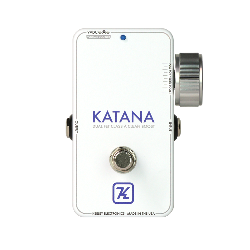 Katana Clean Boost Throwback White Edition - Keeley Electronics