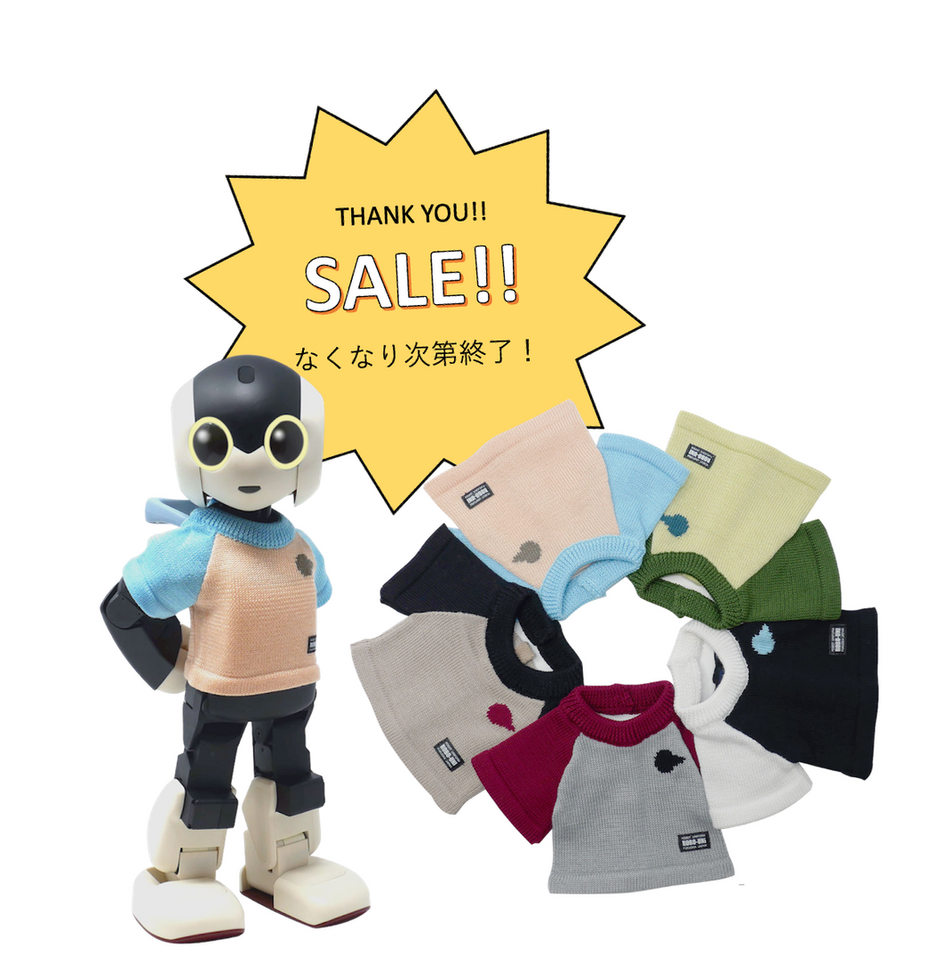 Robi専用ニットTシャツ（全7カラー） – ROBO-UNI