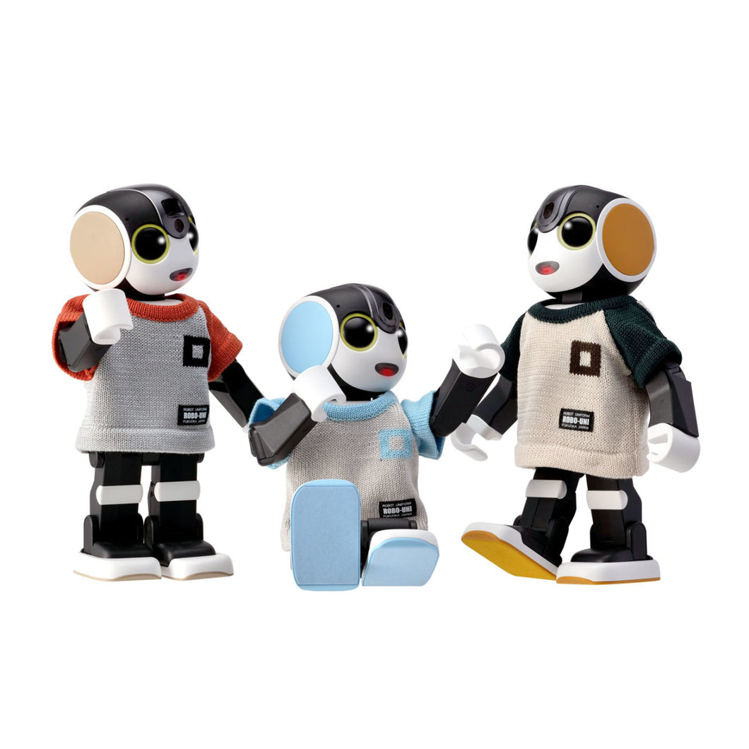 Robi専用ウェア ニットTシャツ ダークネイビー＆スノーホワイト ロビ