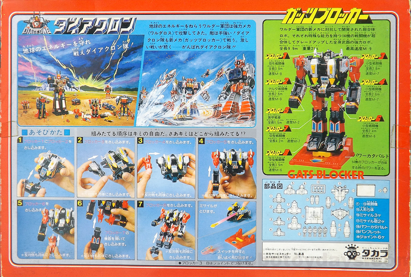 ダイアクロン ガッツブロッカー タカラ レビュー | RoboToyDays