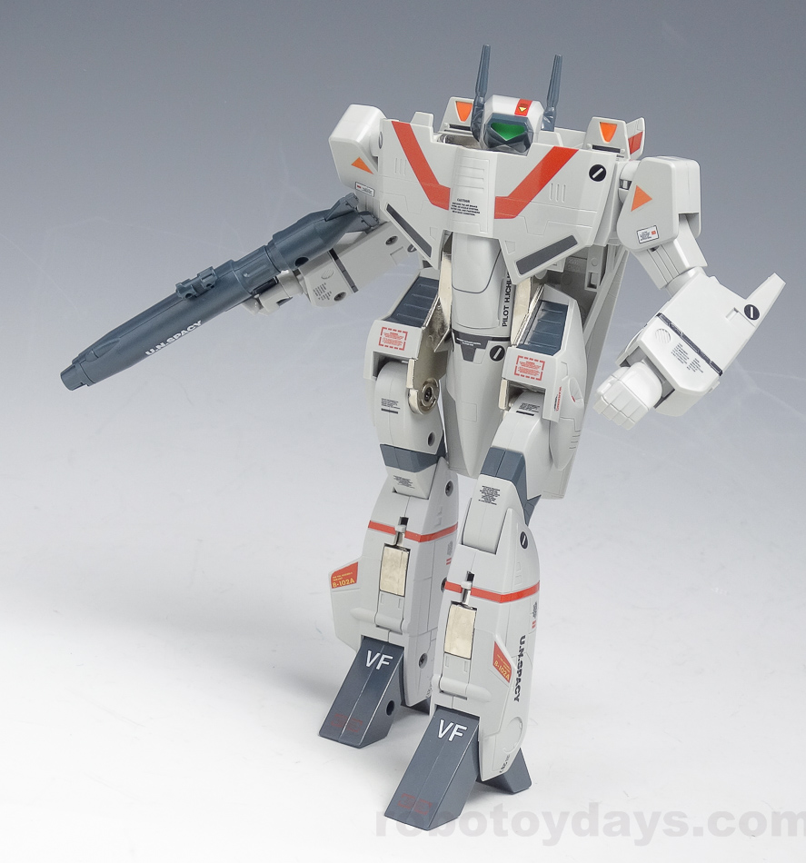 バルキリー VF-1J 一条機（バンダイ復刻版）タカトクトイス | RoboToyDays