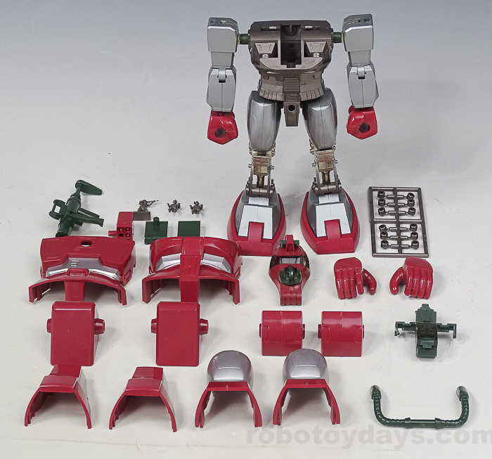 デュアルモデル 太陽の牙ダグラム 1/72 ブロックヘッド タカラ