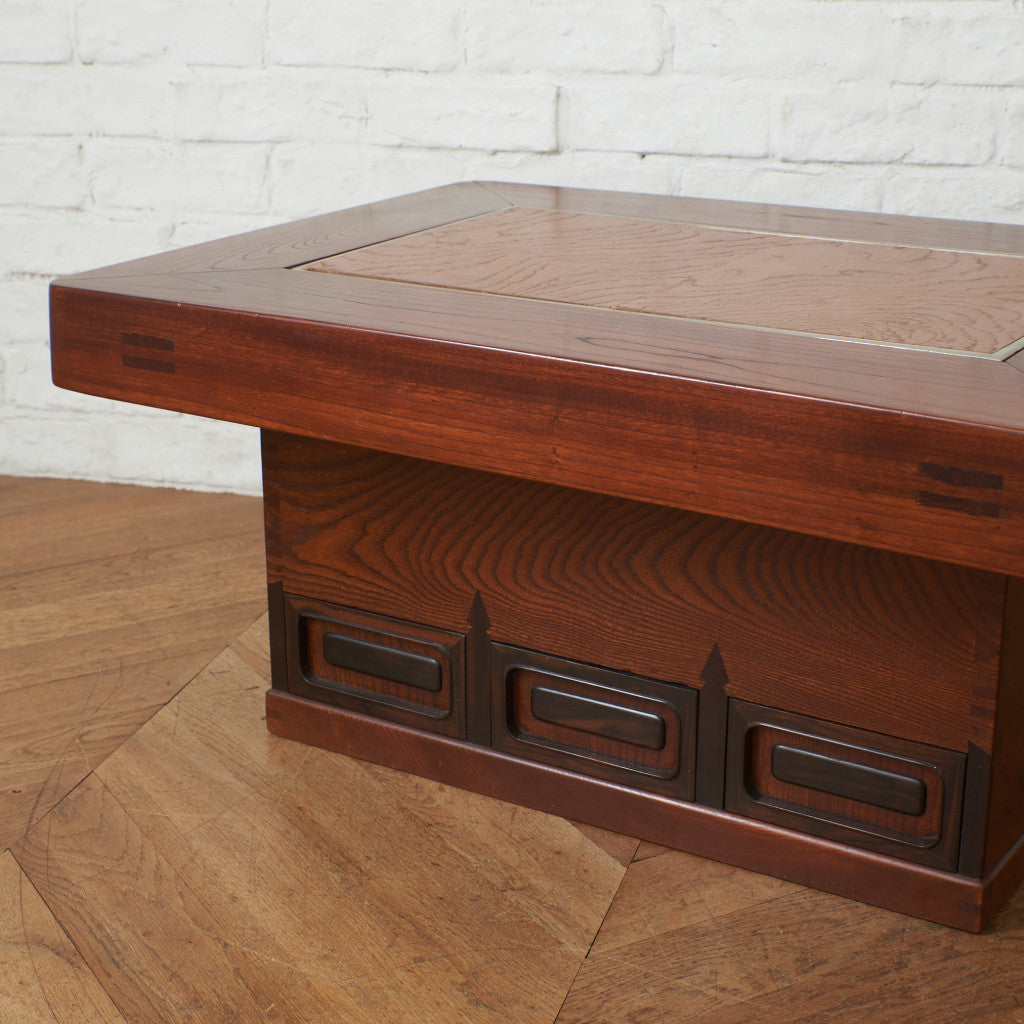 欅材 関西火鉢テーブル｜rocca rocca