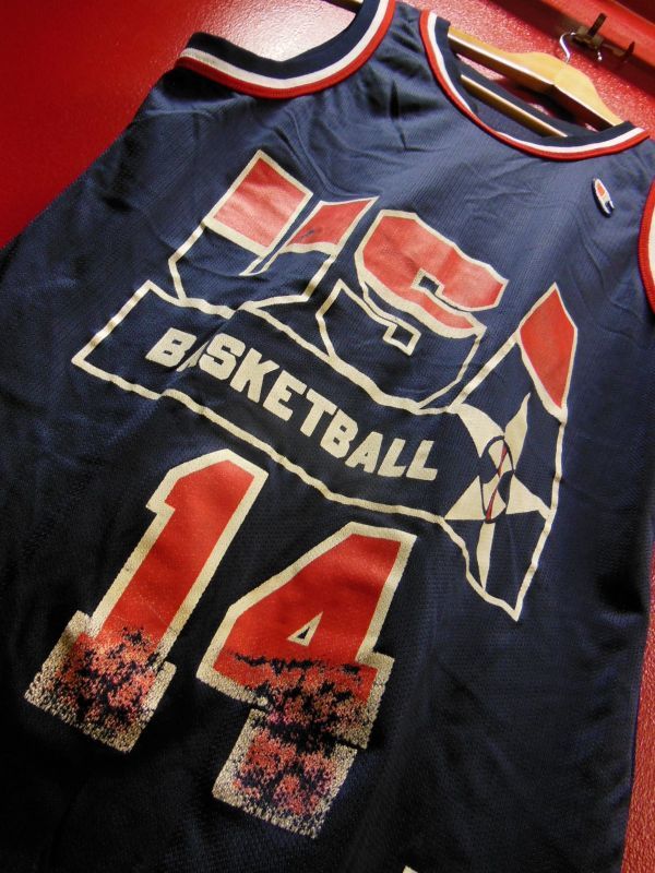 90S US古着 チャンピオン 米国製 NBA タンクトップ14 アロンゾ