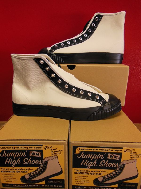Attractions WEARMASTERS Lot.408 Jumpin' High Shoes/White-Black