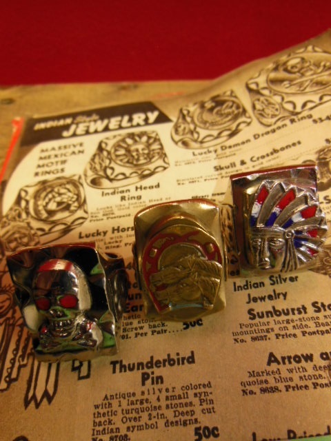 1950'S〜 VINTAGE HORSESHHOE MEXICAN RING ビンテージ メキシカン