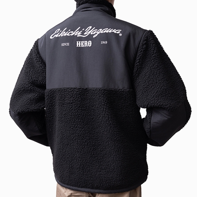 ボアフリースジャケット(スリーロゴHERO)｜DIAMOND MOON通信販売｜矢沢