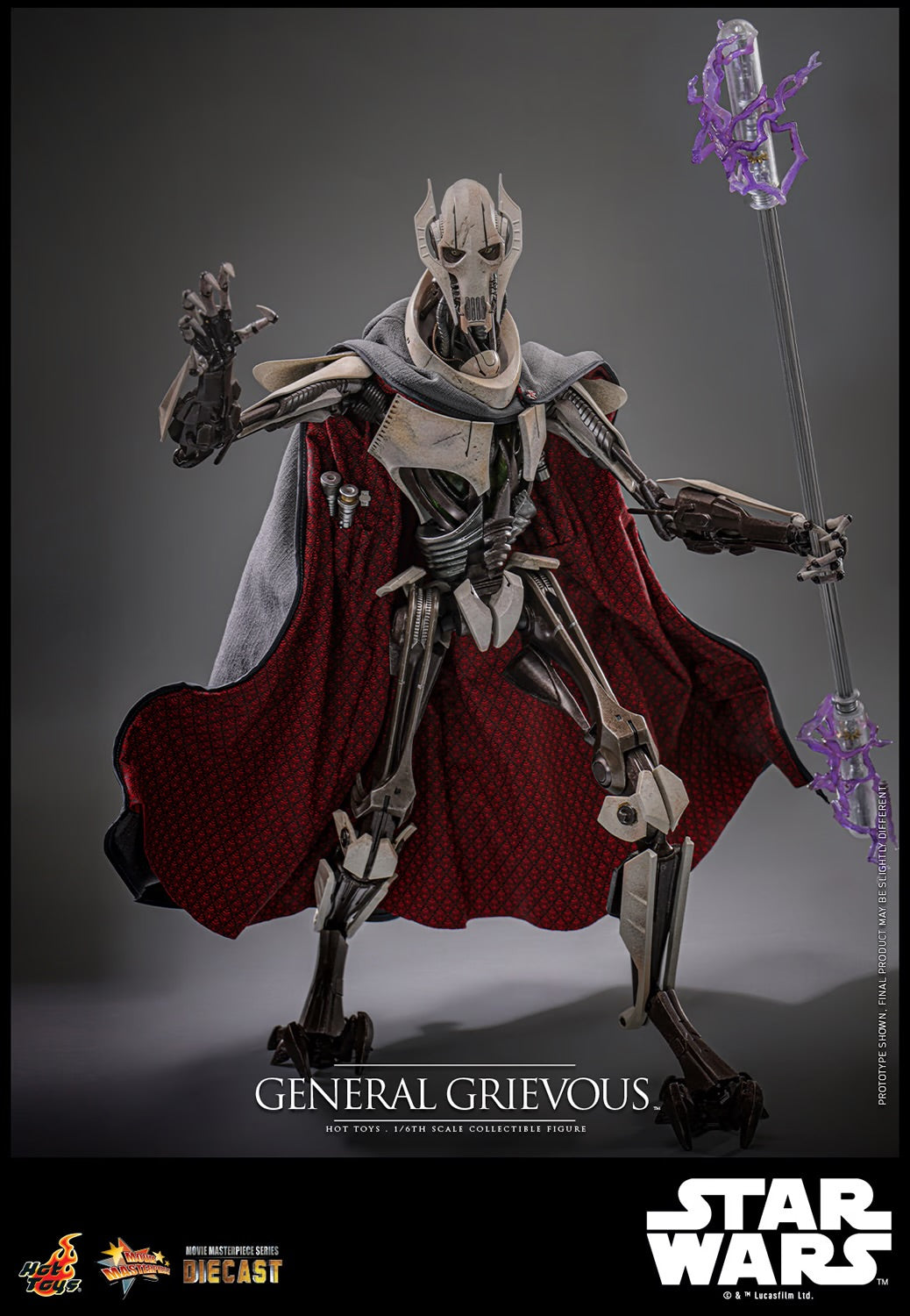Pre-Order) GENERAL GRIEVOUS™ Sixth Scale Figure by Hot Toys