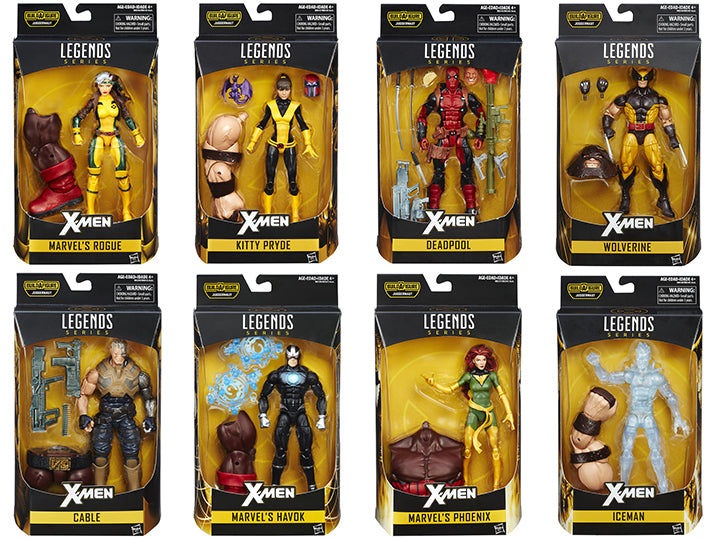 X-Men Marvel Legends Wave 1 Case of 8 (Juggernaut BAF) – Rocket Comics