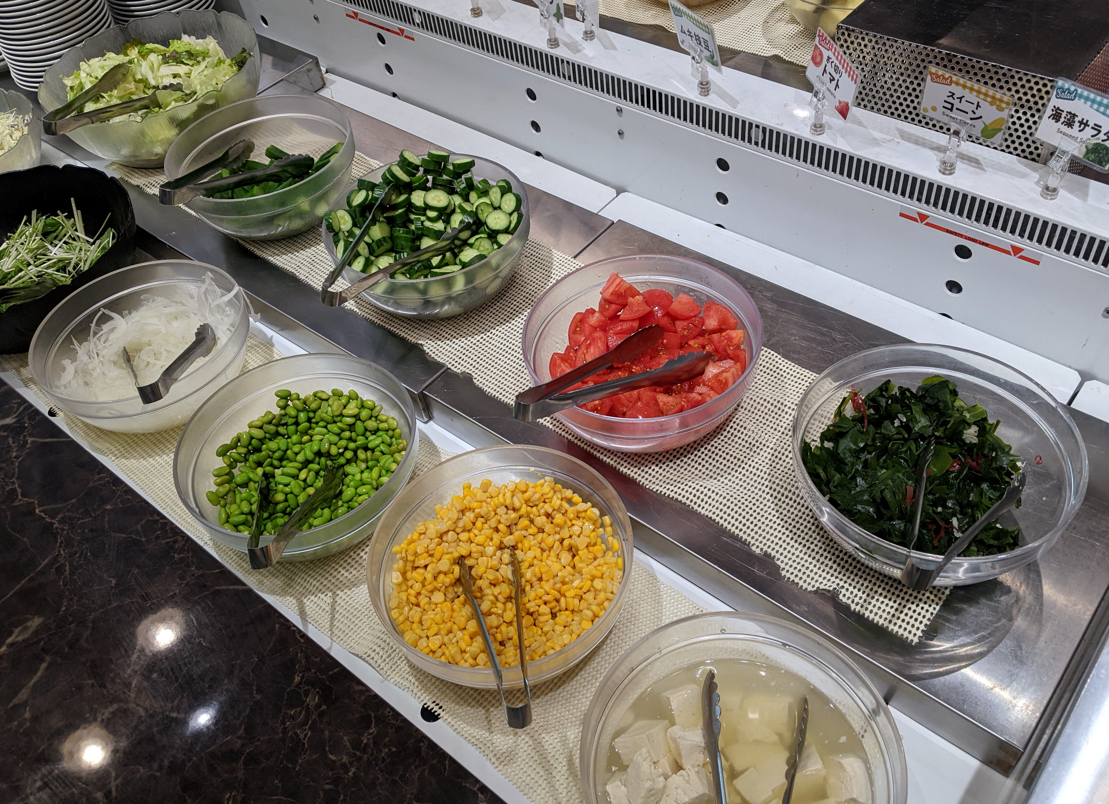 サラダバー探訪】ビッグボーイダイニング早稲田店のサラダバー（単品