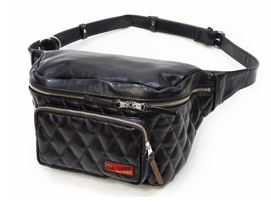 TOYS McCOY Bag Men's Casual Genuine Horsehide Quilted Leather