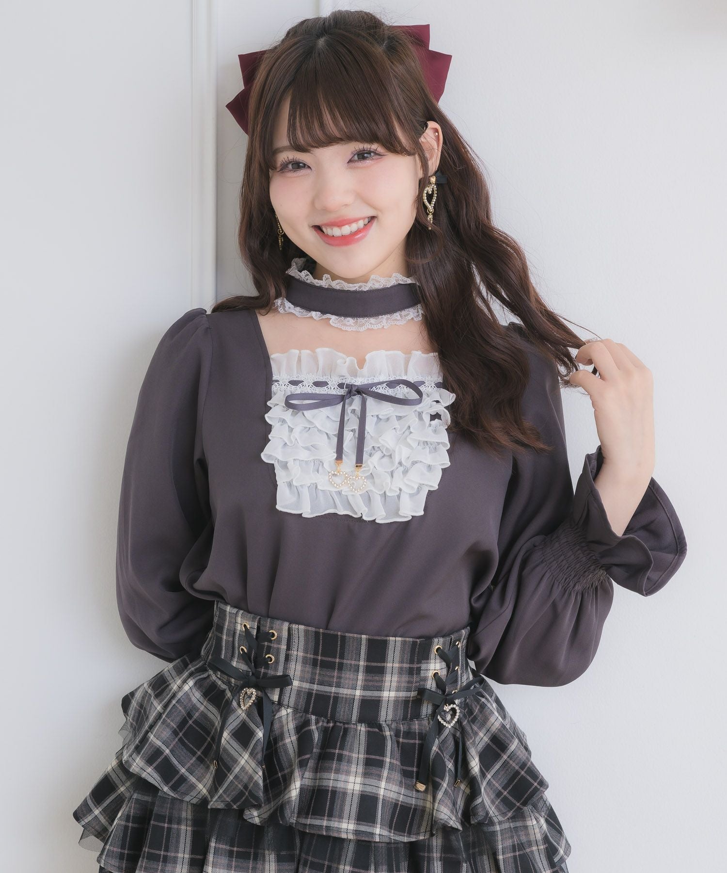 メイドライクフリルトップス | Rlab store