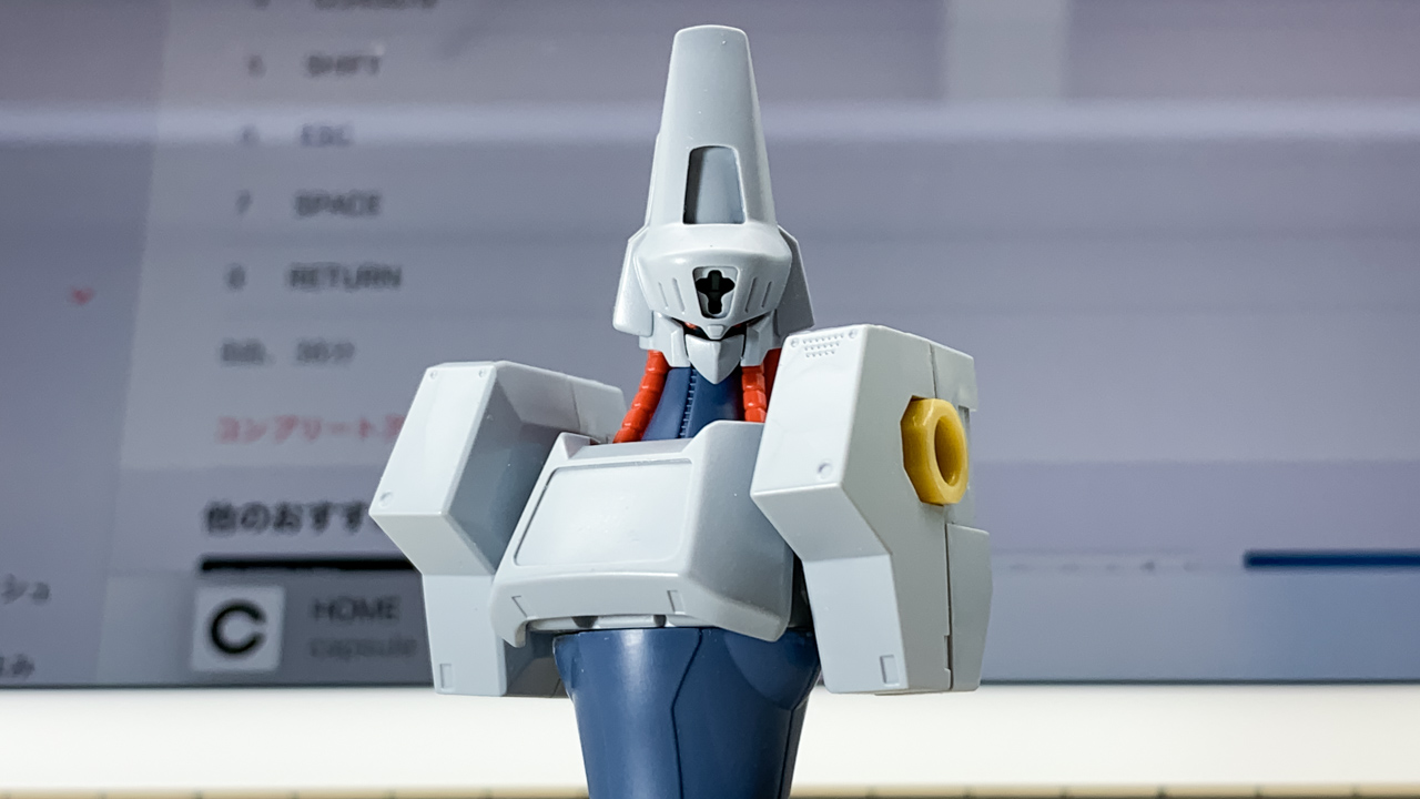 HG エルガイムMk-2 #01 仮組&基本工作 - ろろのブログ-主にガンプラ