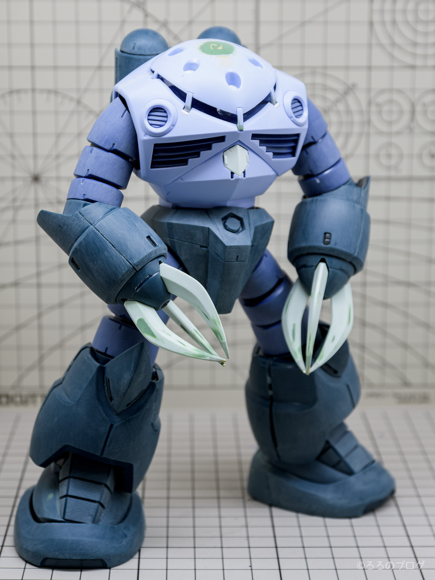 MG ズゴック #01 改修工作 お顔良ければ全てよし！ - ろろのブログ-主