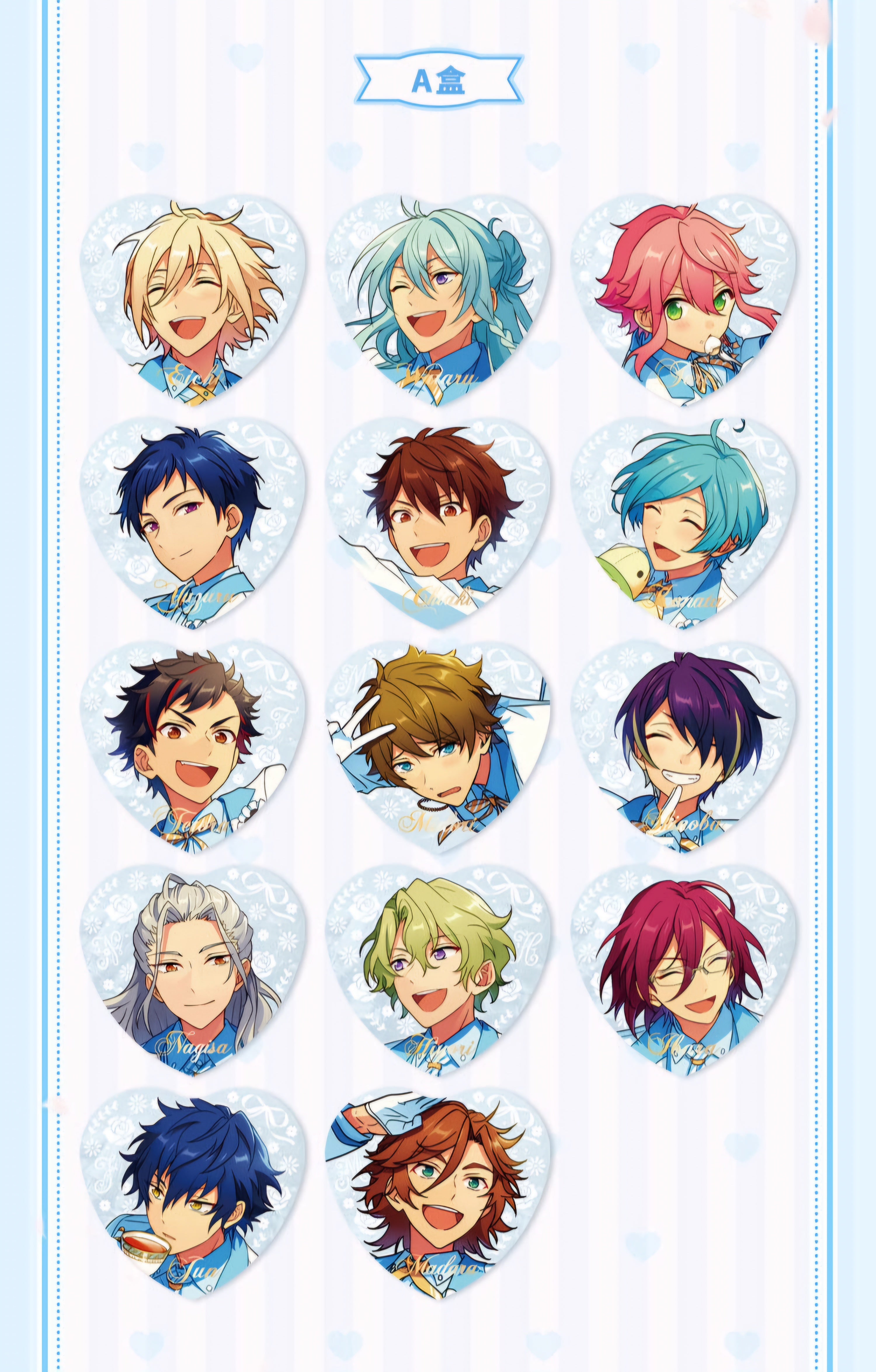 七種茨 6周年 缶バッジ あんスタ 148個セット 七種茨 6周年 缶バッジ