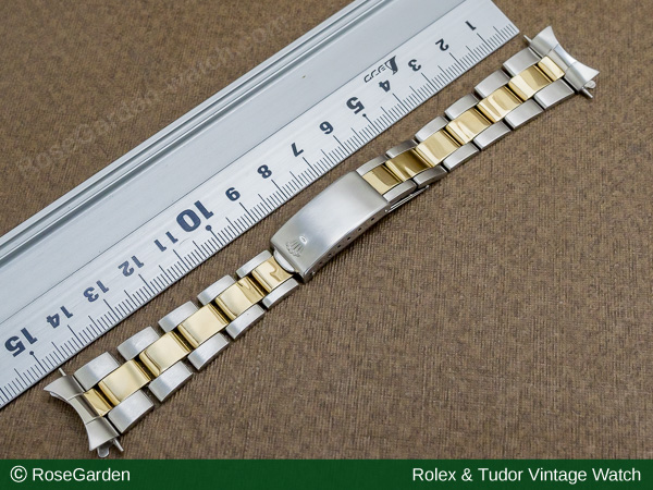 RG-2218 | ロレックス ROLEX 3連 巻き込みブレスレット 14KYG/SS