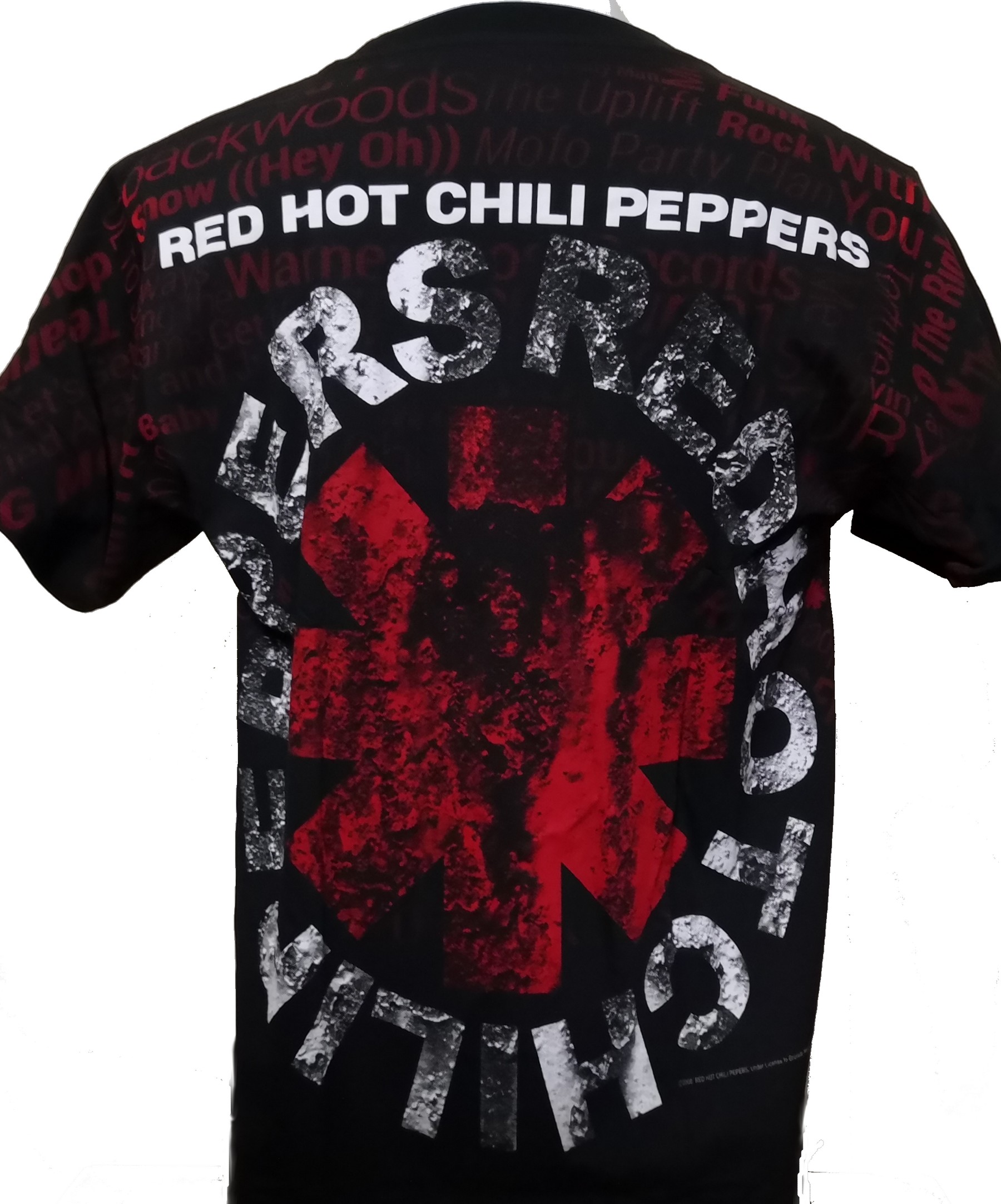 Red Hot Chili Peppers t-shirt size XL all-over print