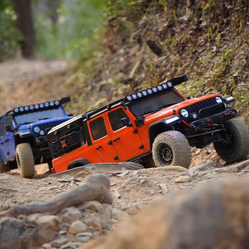 Rlaarlo 1/7 Scale 4WD Brushed RC Crawler JK-07