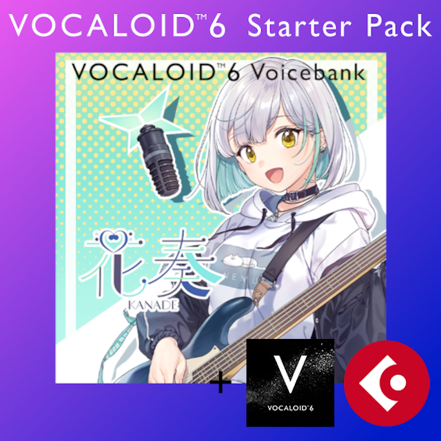 VOCALOID6 Starter Pack 花奏 | 製品詳細・購入 | VOCALOID SHOP