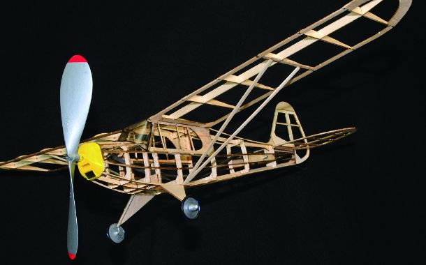 ゴム動力プロペラ飛行機・ゴム動力竹ひご飛行機・工作飛行機・バルサ材