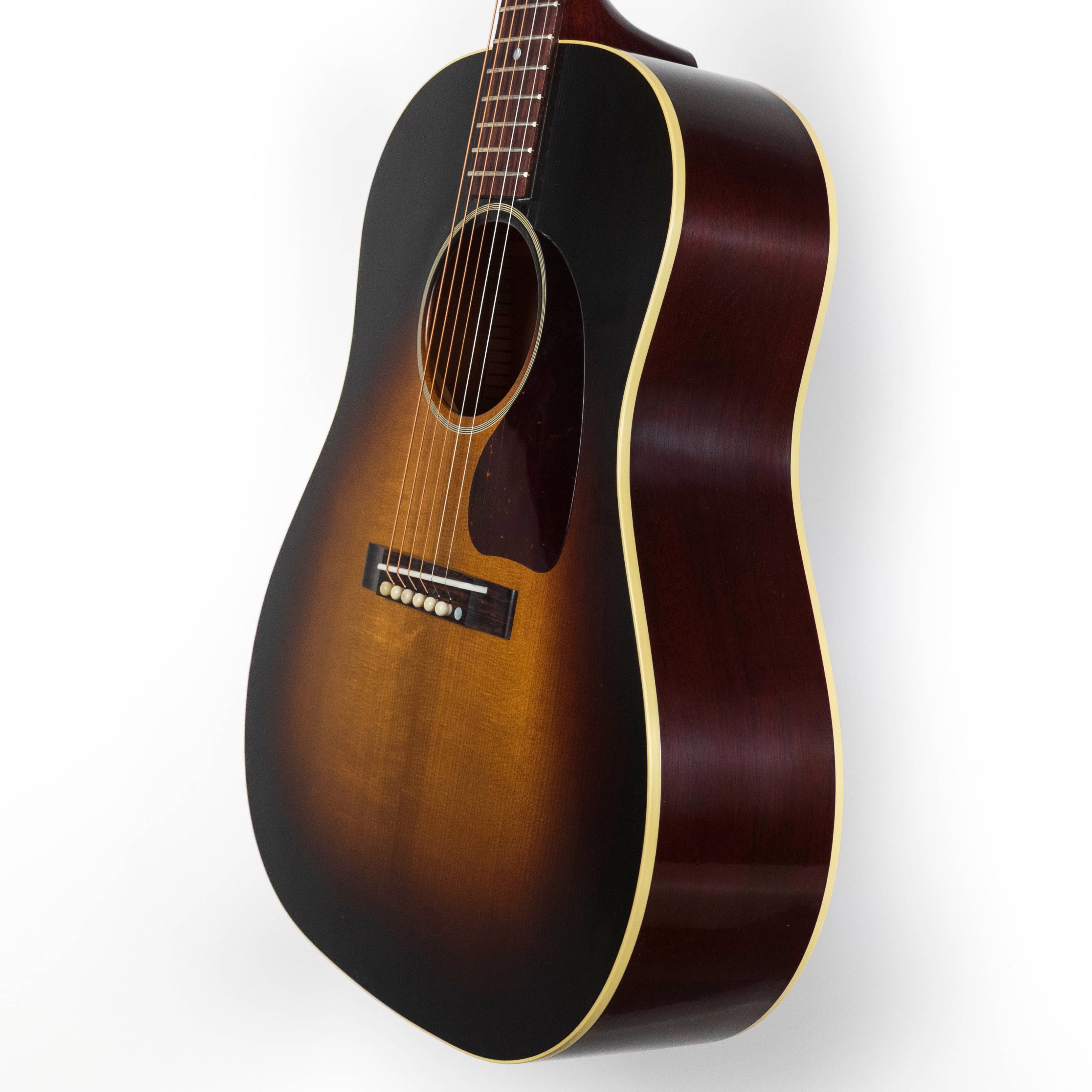 Gibson Custom 1942 Banner J-45 Vintage Sunburst — Rudy's Music