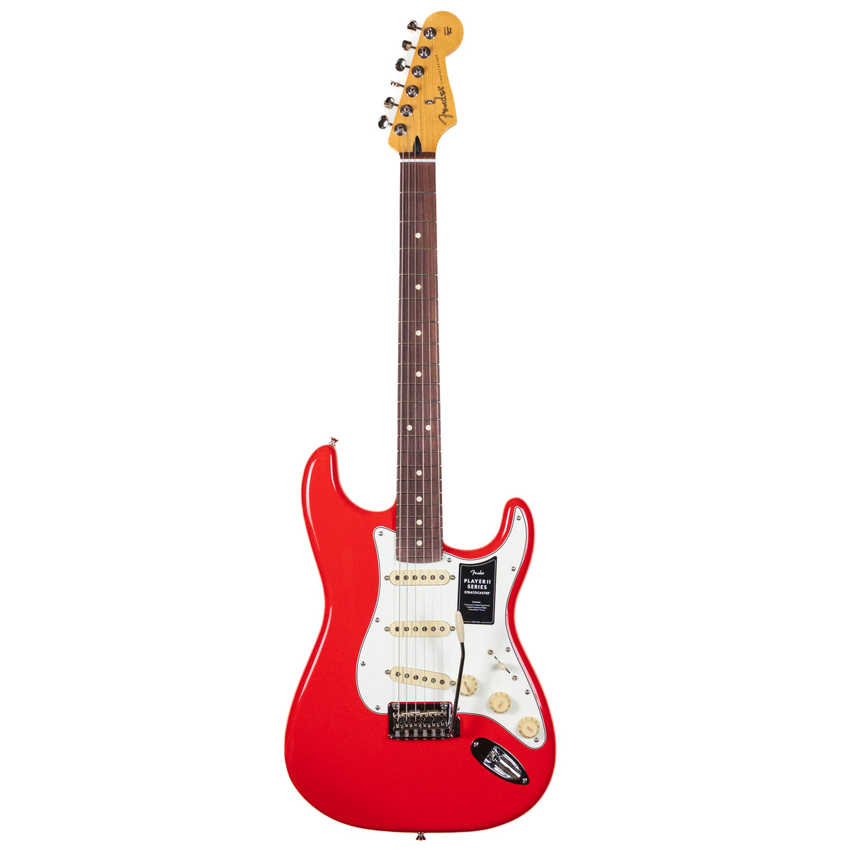 Fender Player II Stratocaster, Coral Red — Rudy's Music