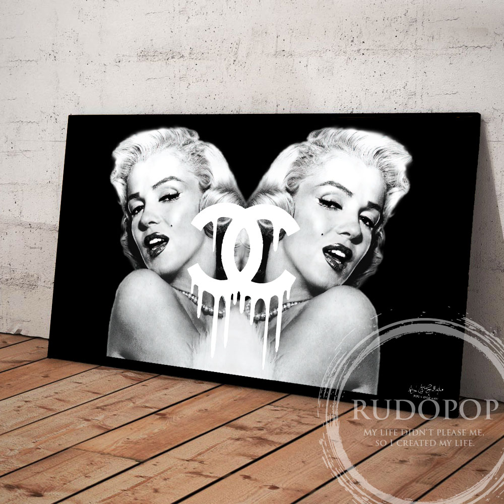 Marilyn Monroe/マリリン・モンロー ブランドオマージュアートポスター