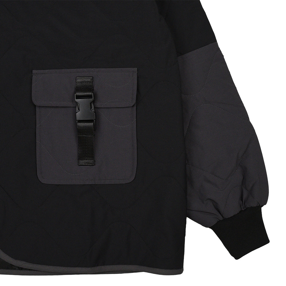 BICOLOR QUILTING NO COLLAR JACKET｜若年層向けゴルフアパレル