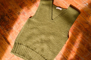 American Red Cross - WWII Wool Knit Vest – Rugged Road & Co.