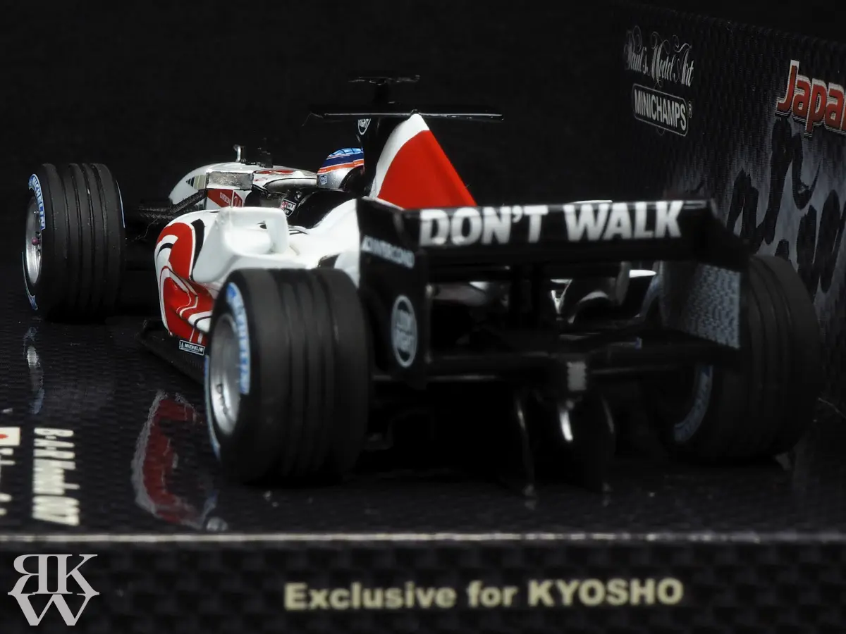 ミニチャンプス 1/43 B.A.R ホンダ 007 佐藤琢磨 | さいねのCOULEURS工房