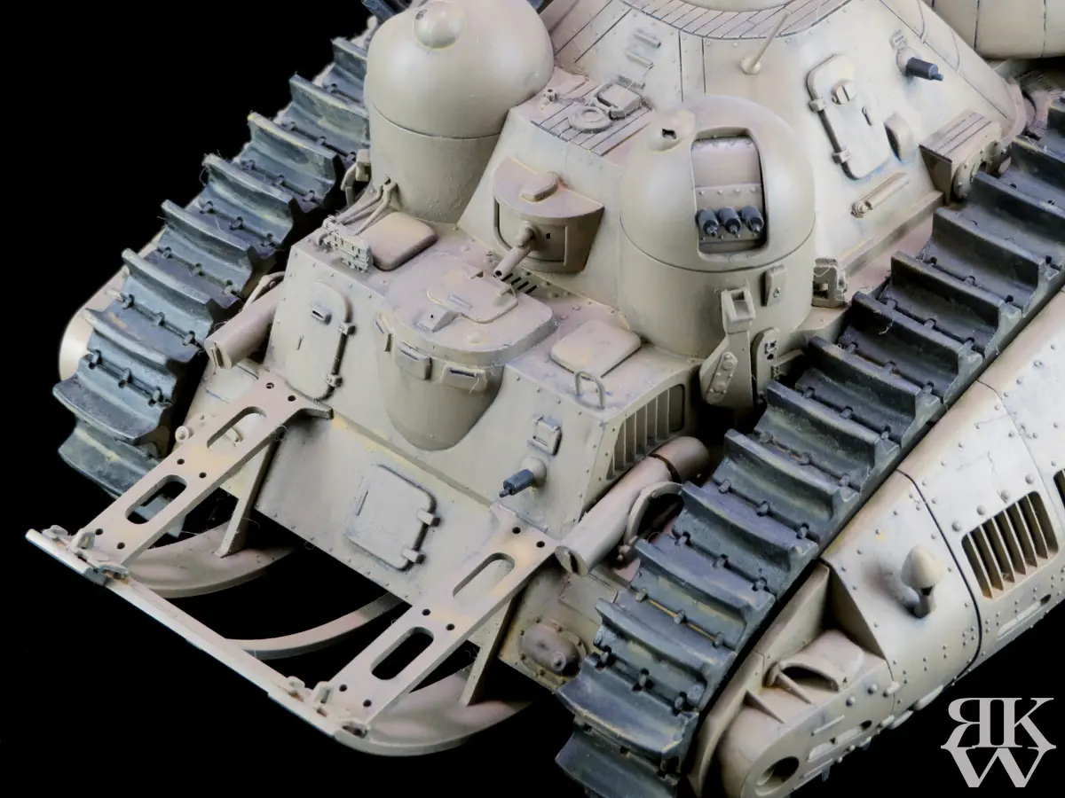 アスカモデル 1/72 悪役1号 -宮崎駿の雑想ノート 多砲塔の出番- | さい